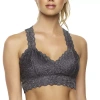 Paramour Lace T-back Bralette - 28044 In Gray