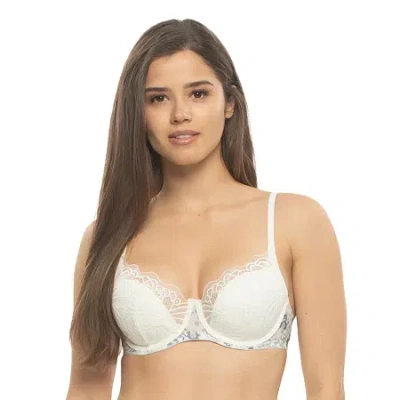 Paramour Tempting Plunge Underwire Plunge Bra 135061 In White