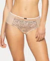 PARAMOUR WOMEN'S AURA EMBROIDERED OVERLAY HIPSTER