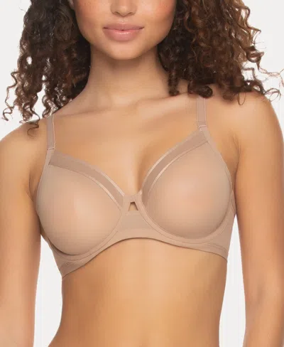 Paramour Women's Ethereal Sheer Mesh Underwire Bra, 115159 In Dune