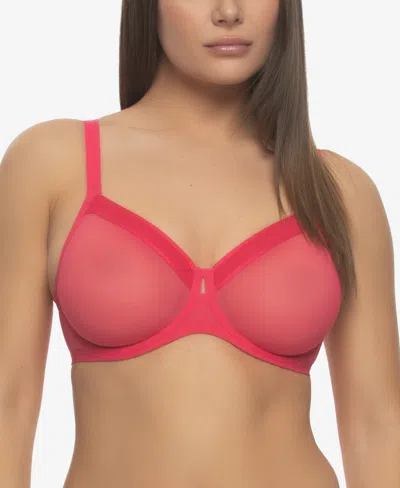PARAMOUR WOMEN'S ETHEREAL SHEER MESH UNLINED UNDERWIRE BRA