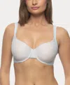 Paramour Women's Utopia Front Close Racerback Bra In Blue