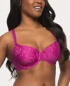 Paramour Women's Jessamine Side Smoothing T-shirt Bra In Wild Aster,ibis Rose