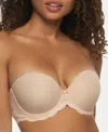 PARAMOUR WOMEN'S PERIDOT PUSH UP STRAPLESS BRA