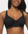 Paramour Women's Utopia Seamless Full Cover Contour Bra In Black