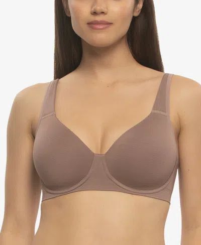 Paramour Women's Utopia Seamless Full Cover Contour Bra In Brown