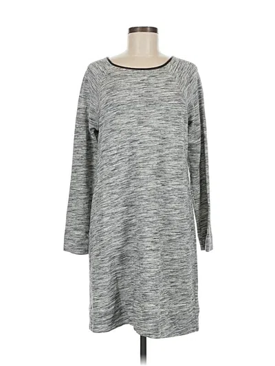 Pre-owned Paraphrase Casual Dress In Gray