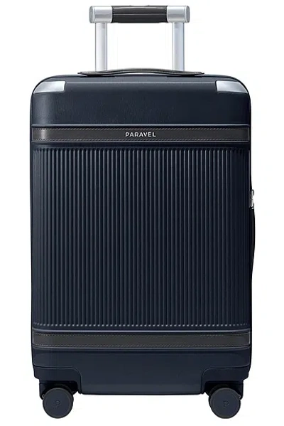 Paravel Aviator Plus Carry-on Suitcase In Scuba Navy