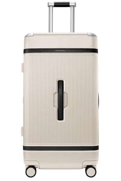 Paravel Aviator Trunk Suitcase In Domino Black