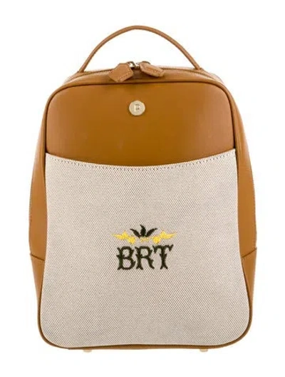 Pre-owned Paravel Canvas Backpack In Neutral