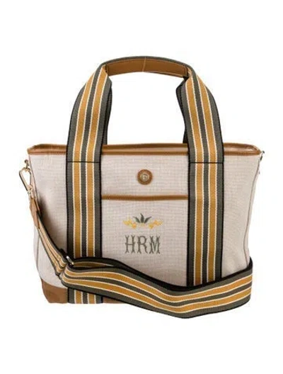 Pre-owned Paravel Canvas Tote In Neutral