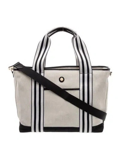 Pre-owned Paravel Canvas Tote In Neutral