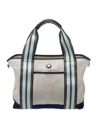 Pre-owned Paravel Canvas Weekender Bag In Neutral