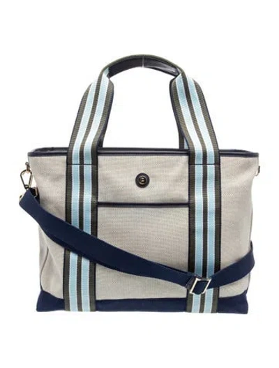 Pre-owned Paravel Canvas Weekender Bag In Neutral