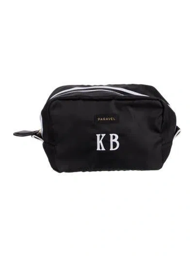 Pre-owned Paravel Cosmetic Bag In Black