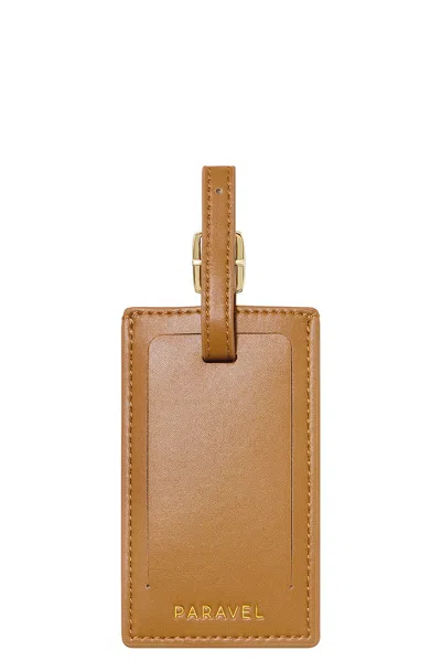 Paravel Luggage Tag In Atlas Tan