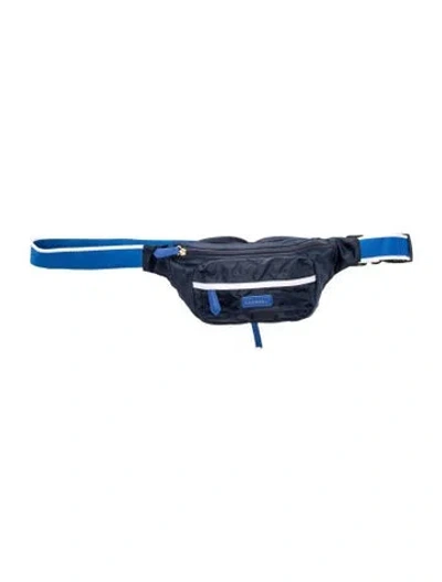 Pre-owned Paravel Nylon Belt Bag In Blue