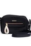 Parchita Women's Shitake Handbag In Black In Black