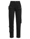 Par.co Denim Par. Co Denim Woman Pants Black Size 27 Cotton, Recycled Cotton, Recycled Polyester, Elastane In Black