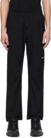 Parel Studios Black Legan Trousers In Black