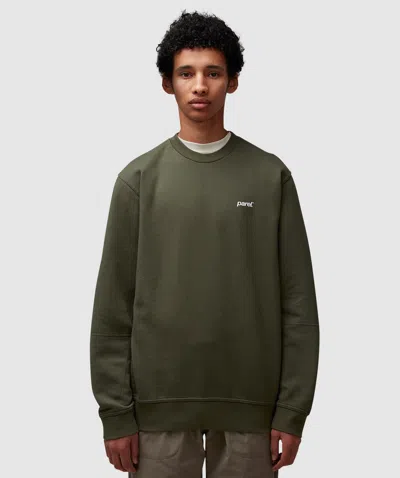 Parel Studios Bp Crewneck In Army Green