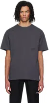Parel Studios Gray Bp T-shirt In Graphite