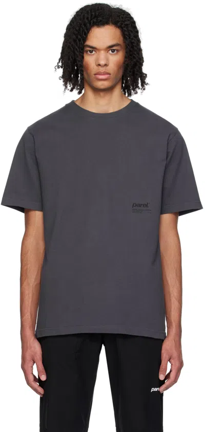Parel Studios Gray Bp T-shirt In Graphite