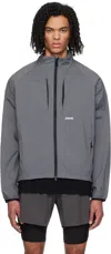 Parel Studios Gray Santo Jacket In Grey