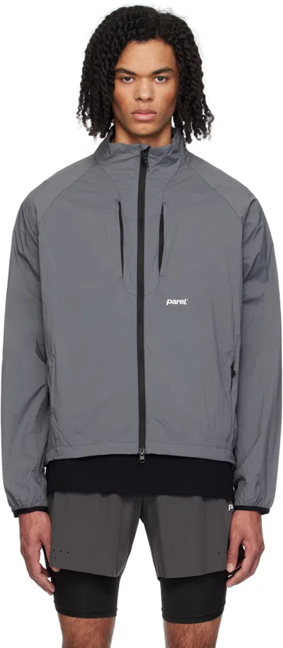Parel Studios Gray Santo Jacket In Grey