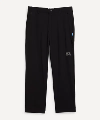 Parel Studios Four-way Stretch Trousers In Black