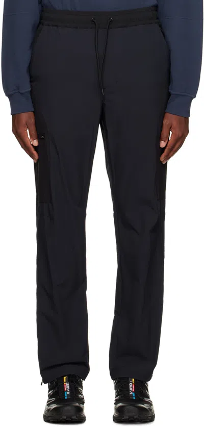 Parel Studios Navy & Black Vinson Sweatpants In Navy/black
