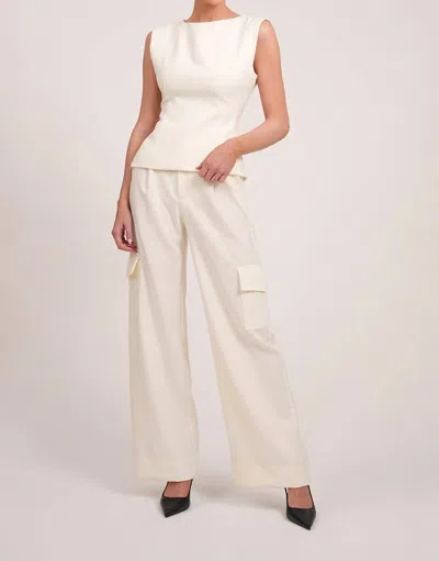 Parentezi Amber Top In Ivory In Neutral