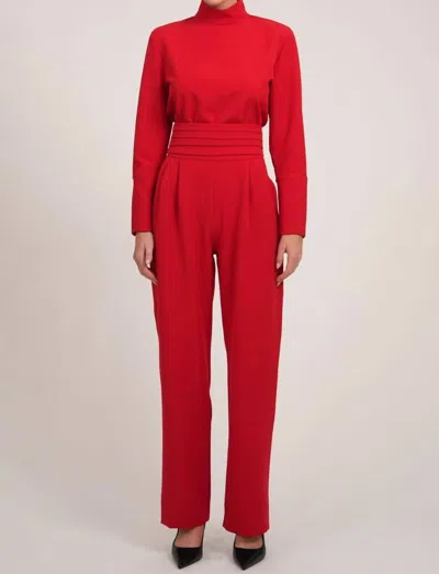 Parentezi Annie Top In Red In Multi