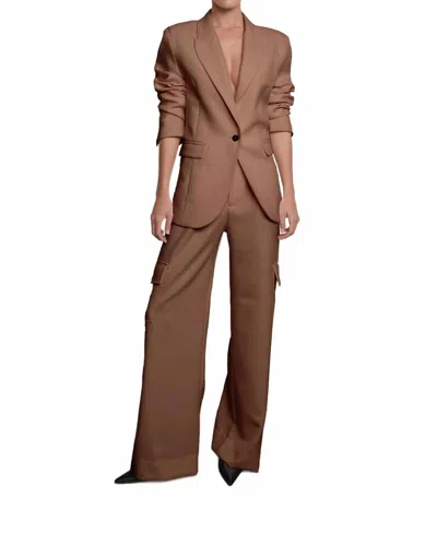 Parentezi Aria Blazer In Camel In Brown