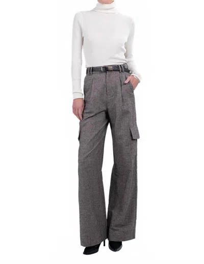 Parentezi Claudine Cargo Pants In Grey In Gray