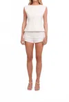 Parentezi Collette Top In White In White