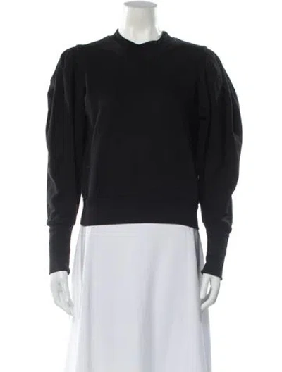 Pre-owned Parentezi Crew Neck Long Sleeve Sweatshirt In Gray