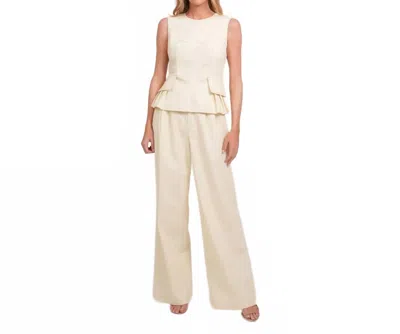 Parentezi Lucille Top In Vanilla In White