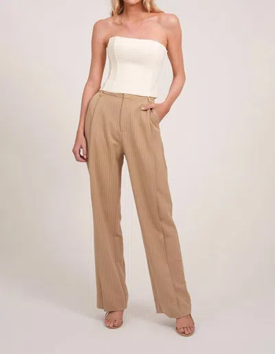Parentezi Marcus Pants In Camel In Brown