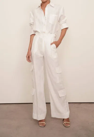 Parentezi Monica Pant In Ivory In White