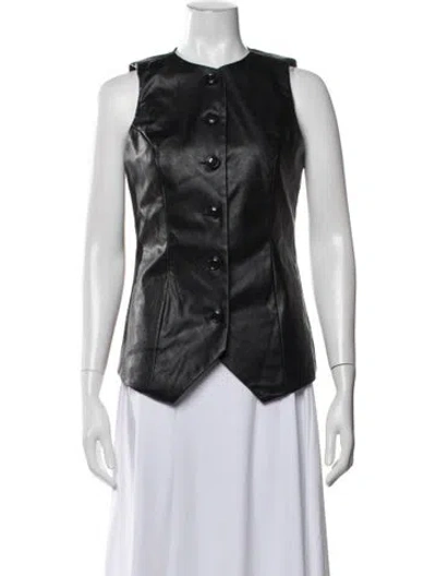Pre-owned Parentezi Vest W/ Tags In Black