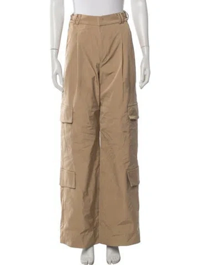 Pre-owned Parentezi Wide Leg Pants In Brown