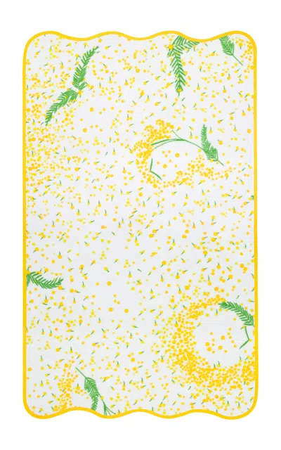 Paresse Paris Or Mimosa Terry Hair & Body Towel In Multi