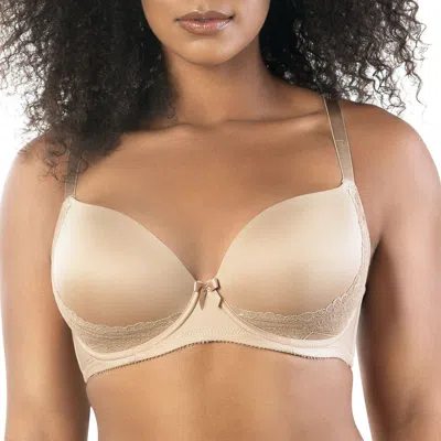 Parfait Casey Plunge Molded T-shirt Bra In Nude