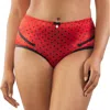 Parfait Charlotte High Waist Brief In Red