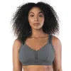 Parfait Dalis Wire Free Bralette In Charcoal