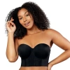Parfait Elissa Full Busted Strapless Bustier In Black
