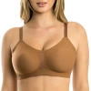 Parfait Simplicity Seamless Wire-free Bra In Brown