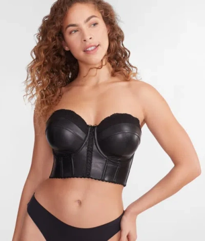 Parfait Stevie Longline Strapless Bustier In Black