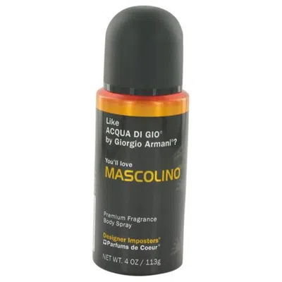 Parfums De Coeur 517802 4 oz Designer Imposters Mascolino Body Spray For Men